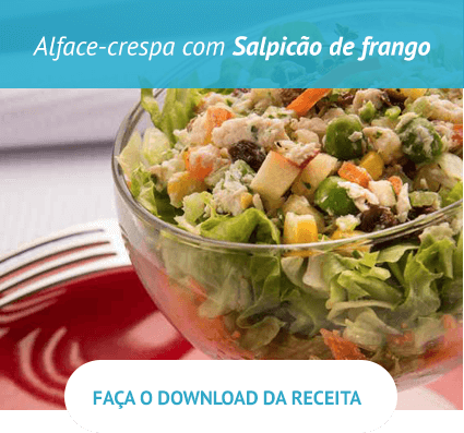 Salada de frango