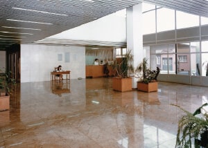 [Hall de entrada do HCor – Hospital do Coração.]