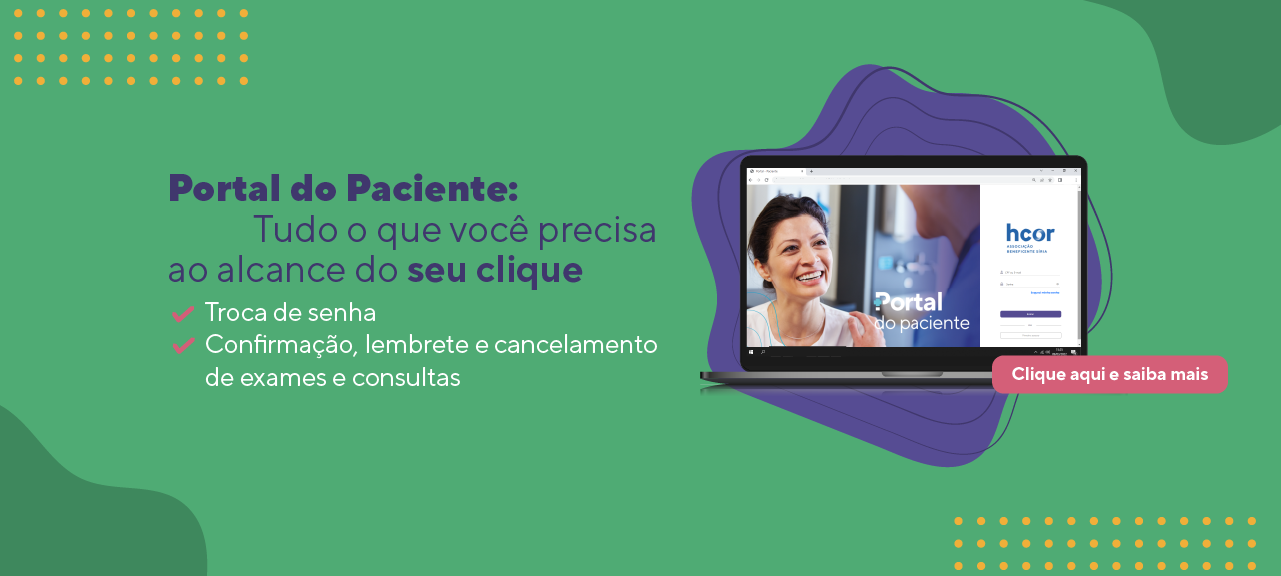 Banner FAQ - Portal do Paciente